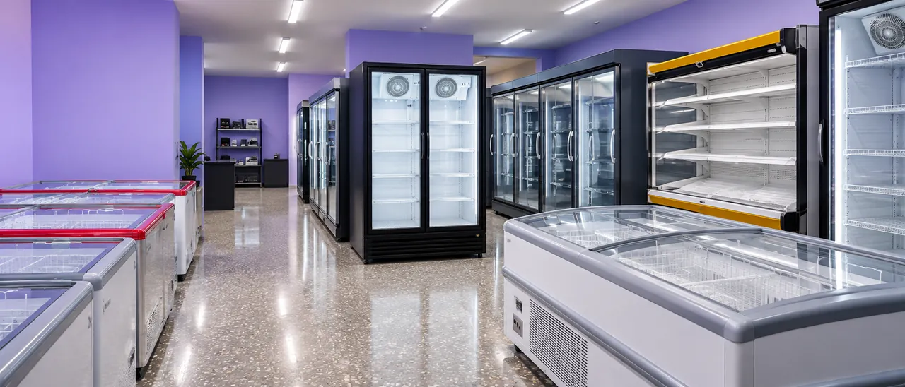Eco Cool — commercial refrigeration showroom